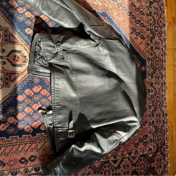 Schott NYC Genuine Cowhide Leather Bomber Vintage Jacket - Picture 6 of 10